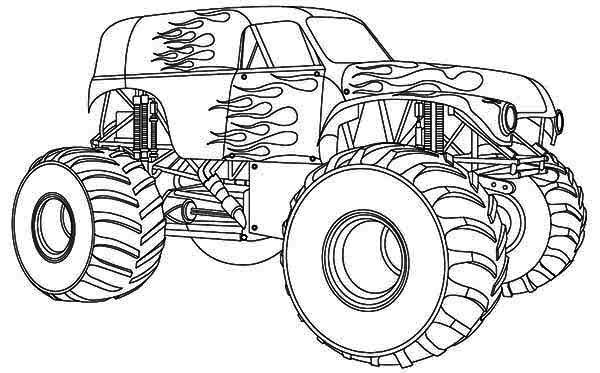 Monster truck coloring pages monster truck coloring pages truck coloring pages cars coloring pages