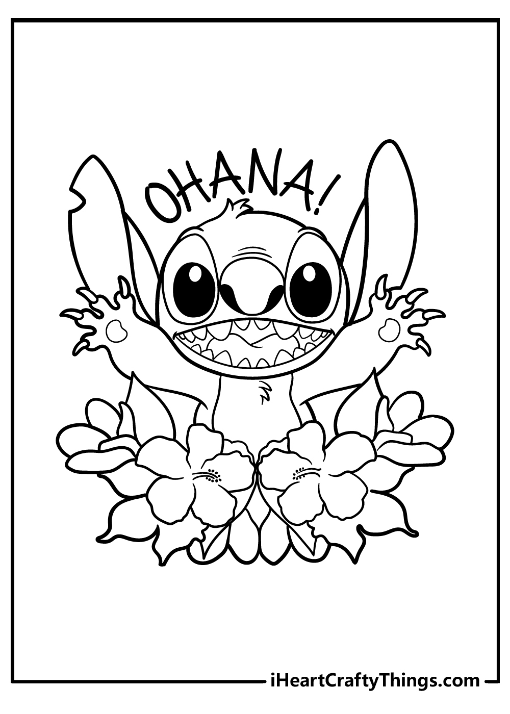 Lilo stitch coloring pages free printables