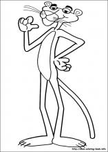 The pink panther coloring pages on coloring