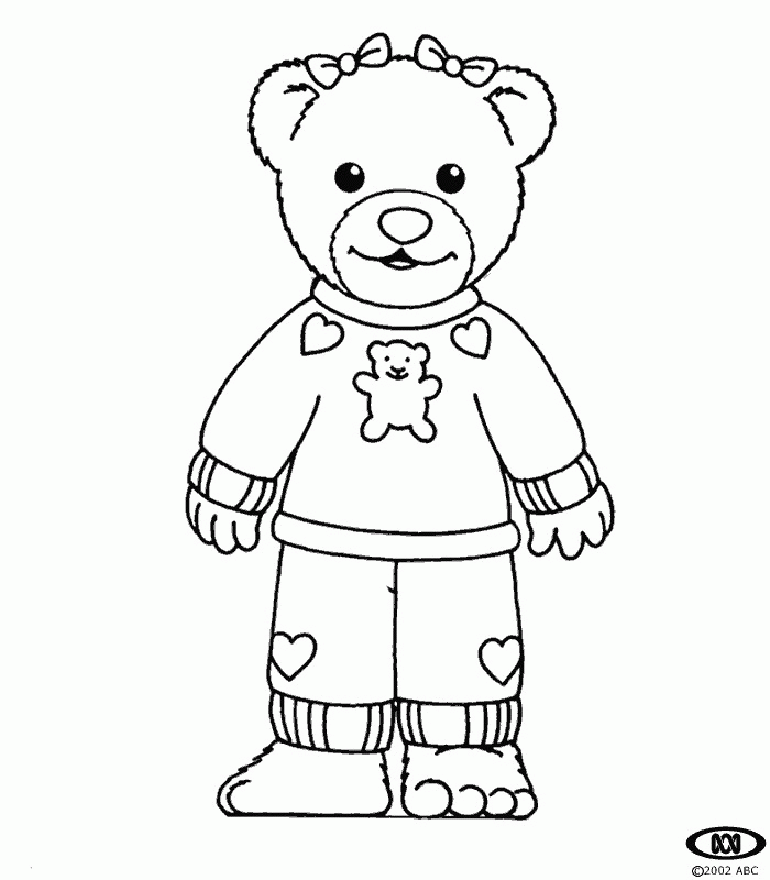 Download or print this amazing coloring page bananas in pajamas coloring sheets image