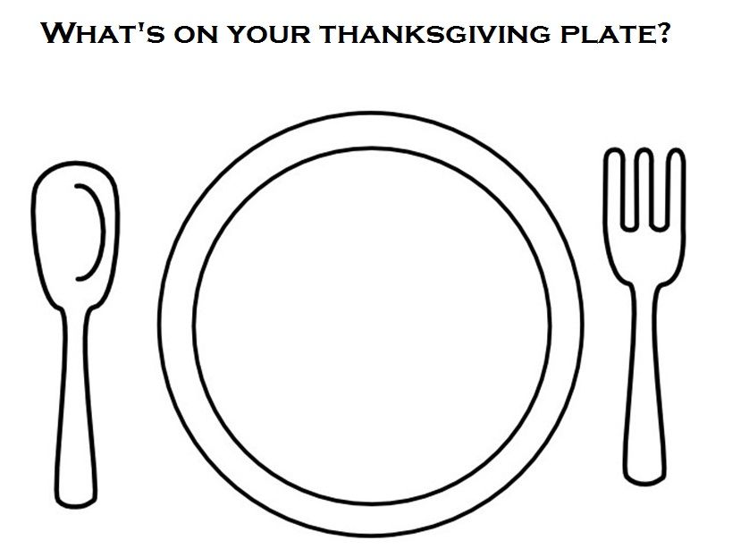 Pin by nadine beard on little bit of everything thanksgiving plates food coloring pages plate drawing