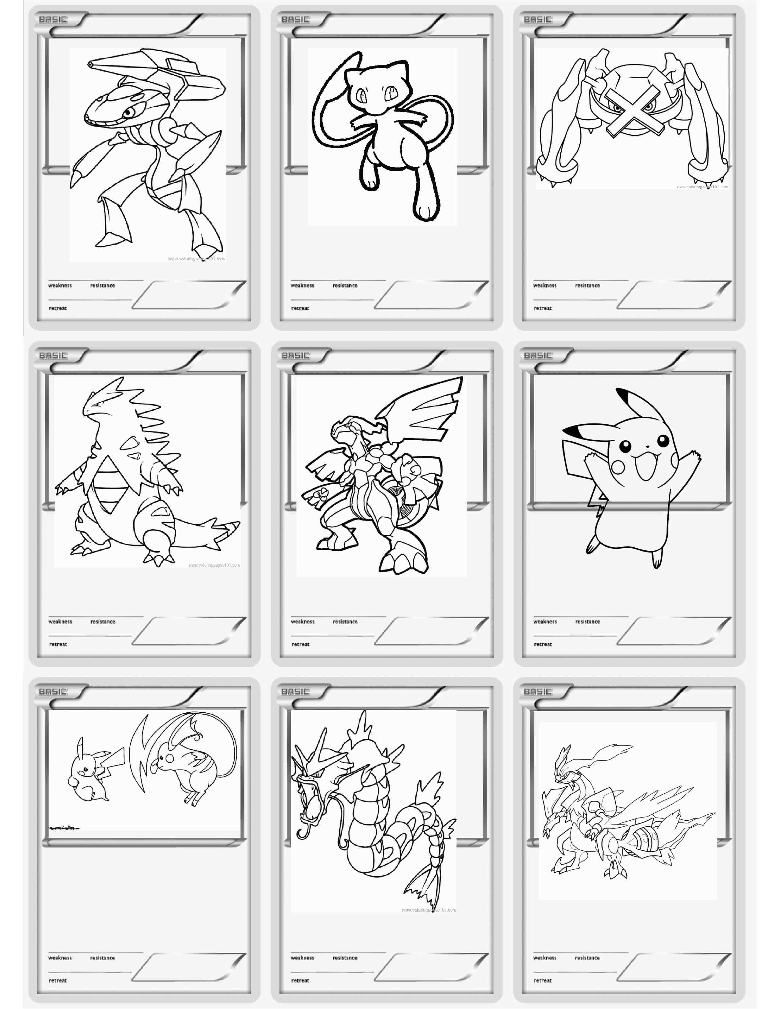 Printable pokemon cards