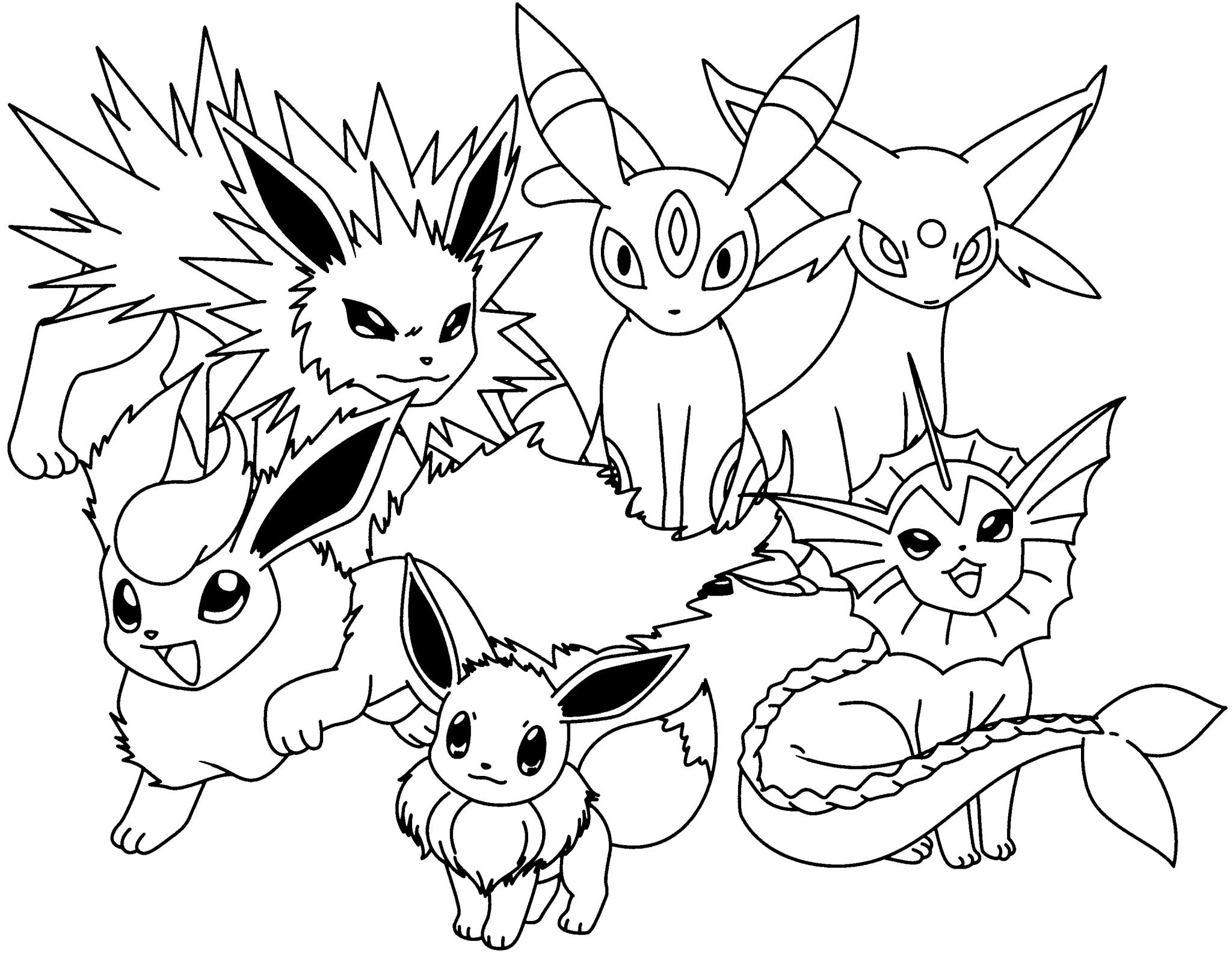 Free pokemon coloring pages for kids