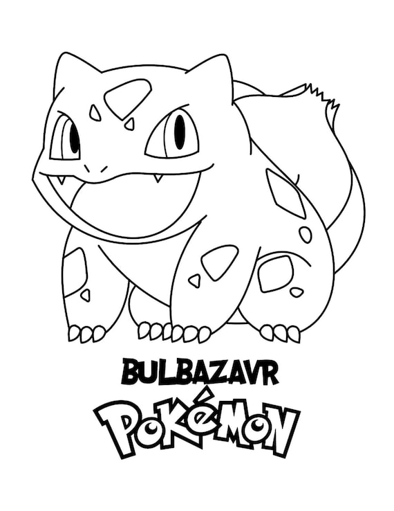 Pokemon coloring pages