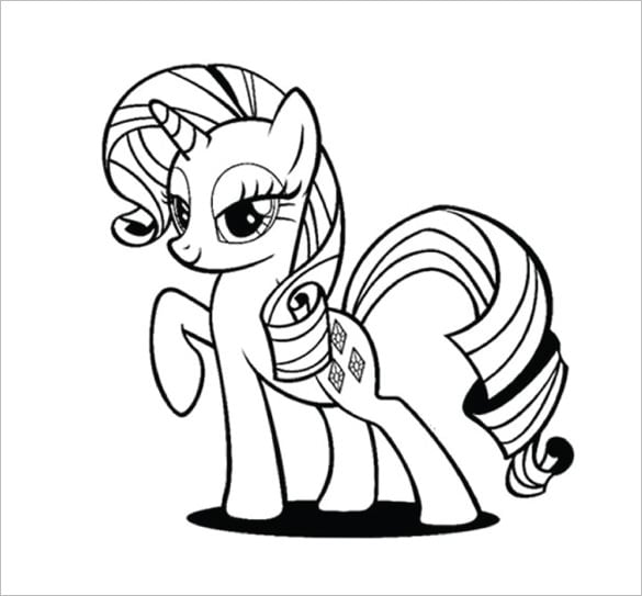 My little pony coloring pages