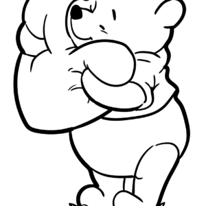 Winnie the pooh coloring pages printable for free download