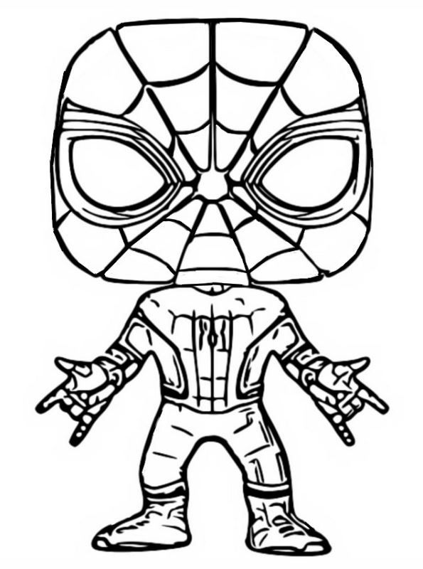 Funko pop coloring pages