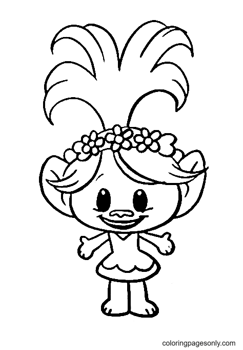 Poppy coloring pages printable for free download