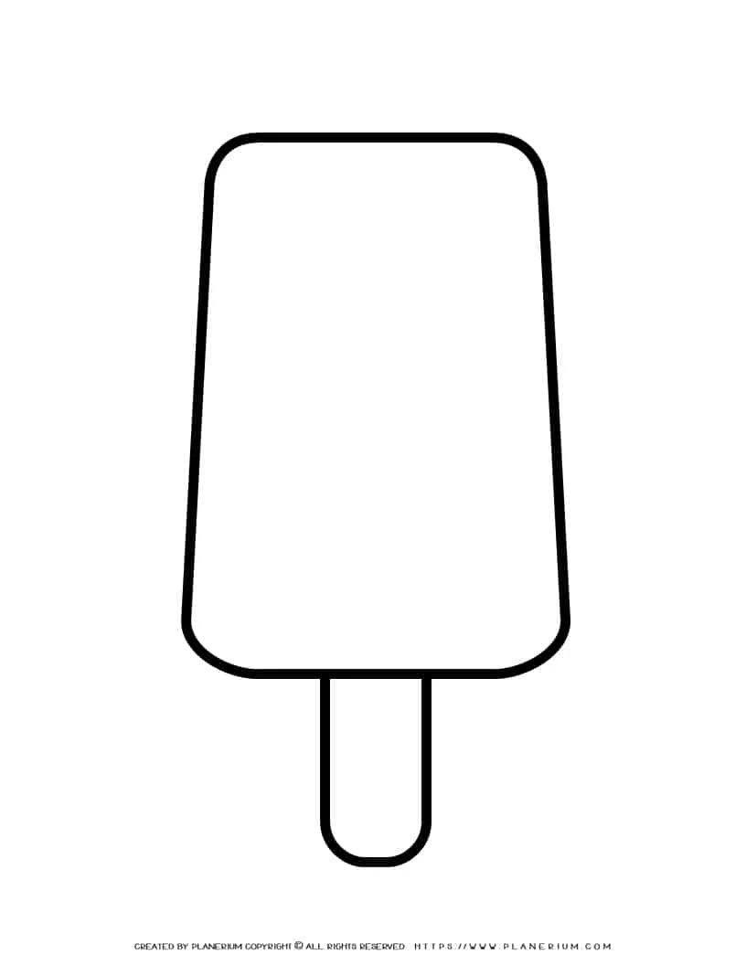 Popsicle template