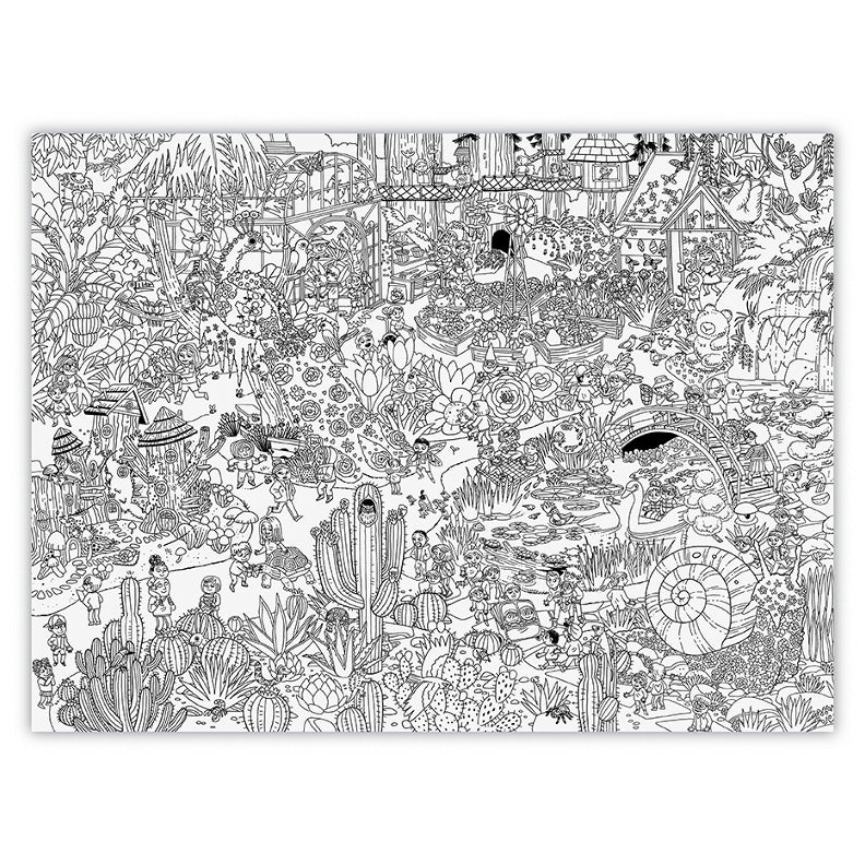 Giant coloring poster