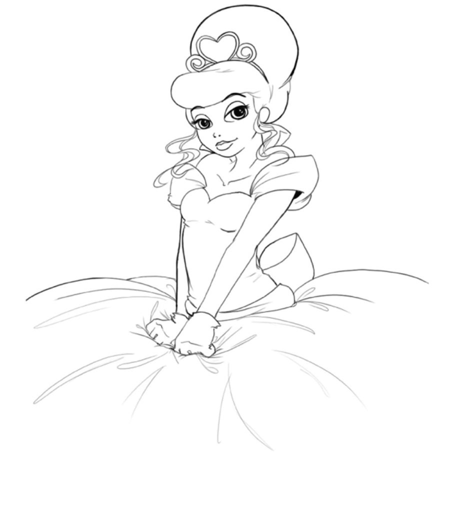Top free printable princess and the frog coloring pages online