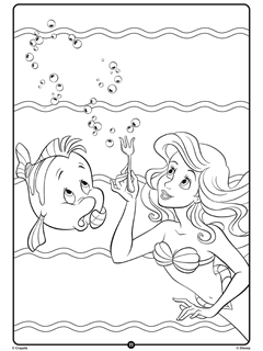 Disney princess free coloring pages