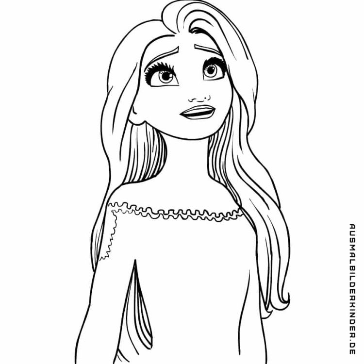 Create your own frozen adventure with anna and elsa coloring pages by ausmalbilderkinder