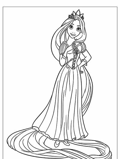 Updated free tangled coloring pages