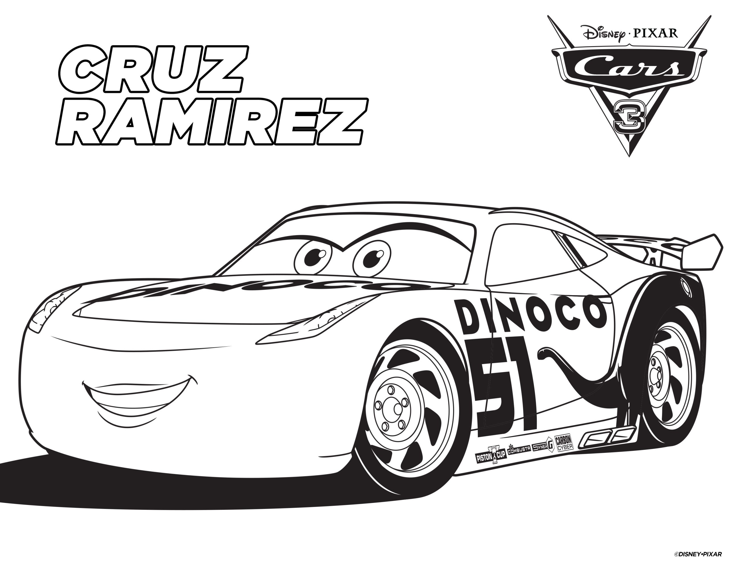 Cars coloring pages