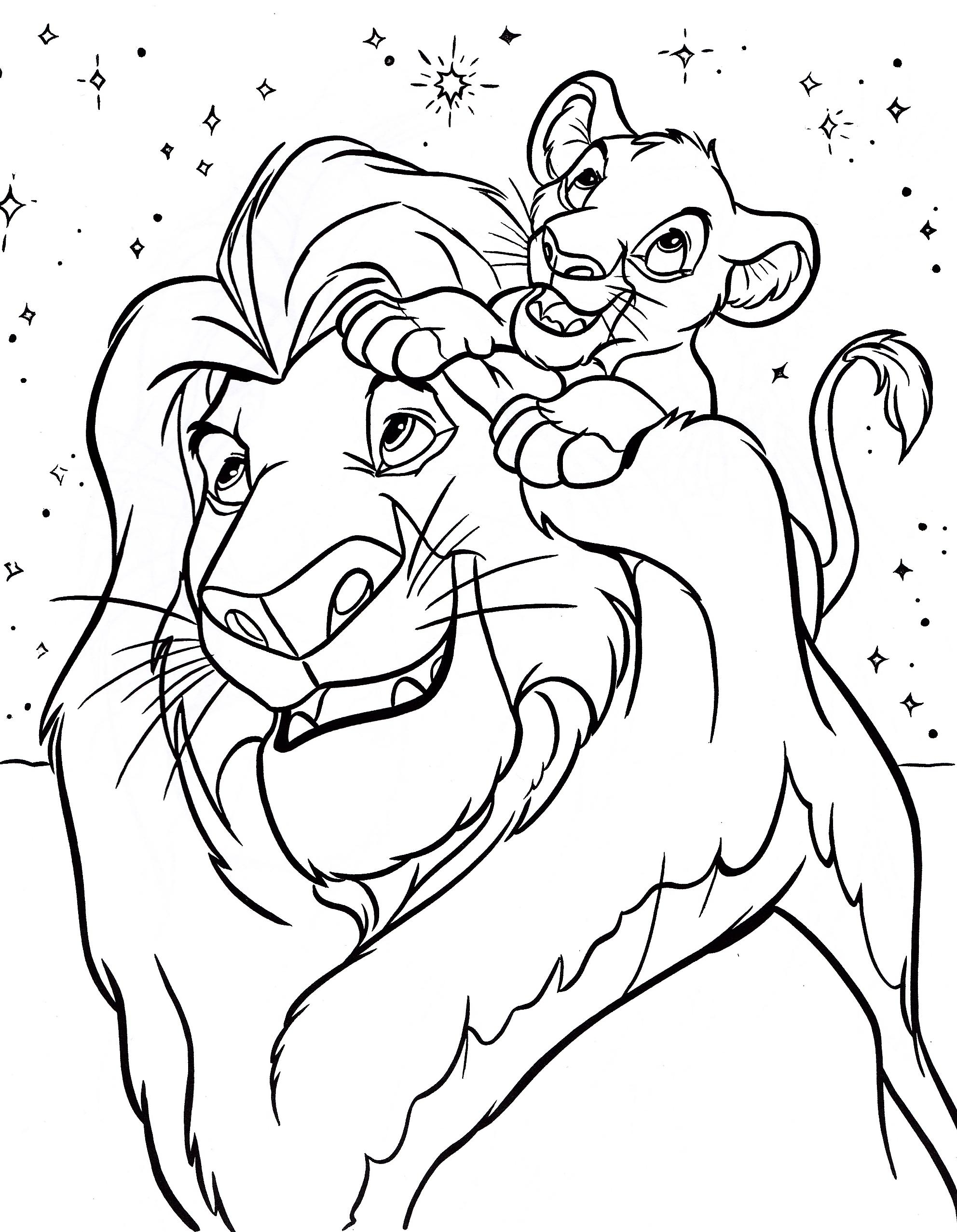 Disney coloring pages