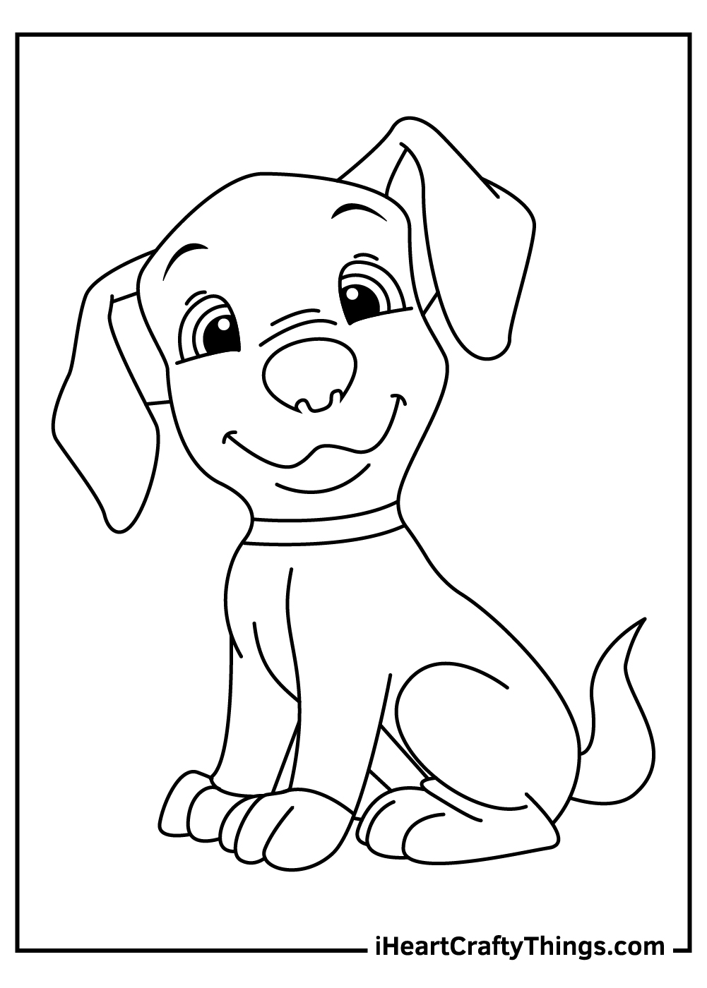 Simple animal coloring pages free printables