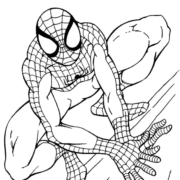 Top spiderman coloring pages printable spiderman coloring coloring pages cartoon coloring pages