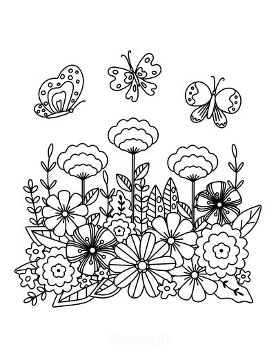 Free printable spring coloring pages for kids adults flower coloring pages pumpkin coloring pages spring coloring pages