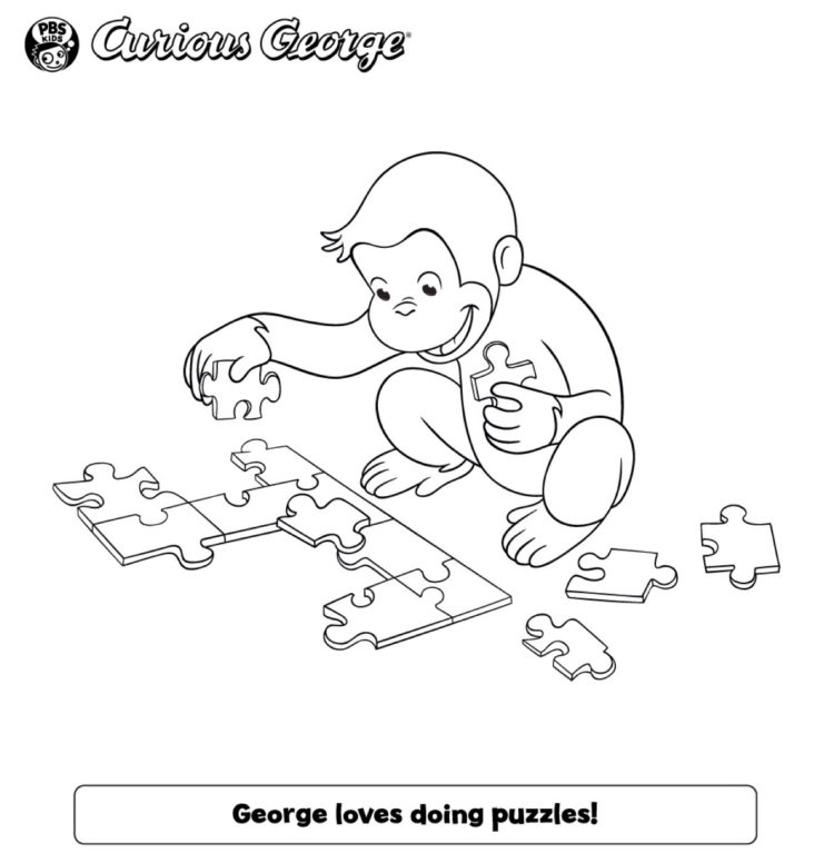 Puzzles coloring page kids coloring pages kids for parents