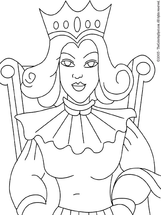 Queen coloring page audio stories for kids free coloring pages colouring printables