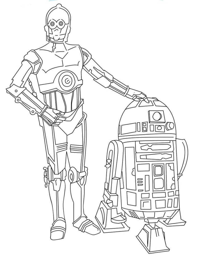 Star wars coloring pages by coloringpageswk on