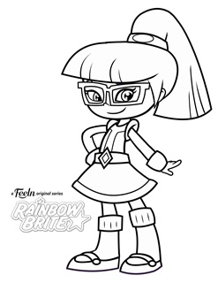 Rainbow brite free coloring pages