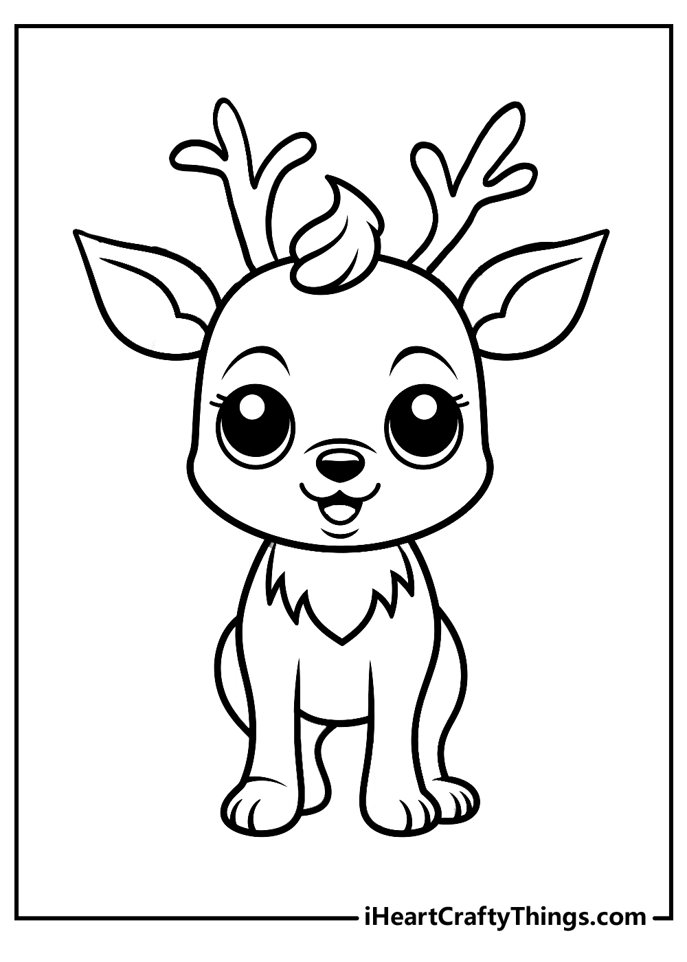 Rudolph coloring pages free printables