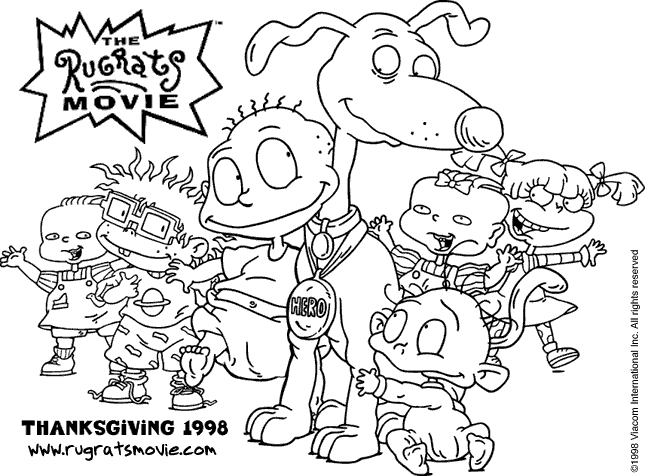 The rugrats activity page