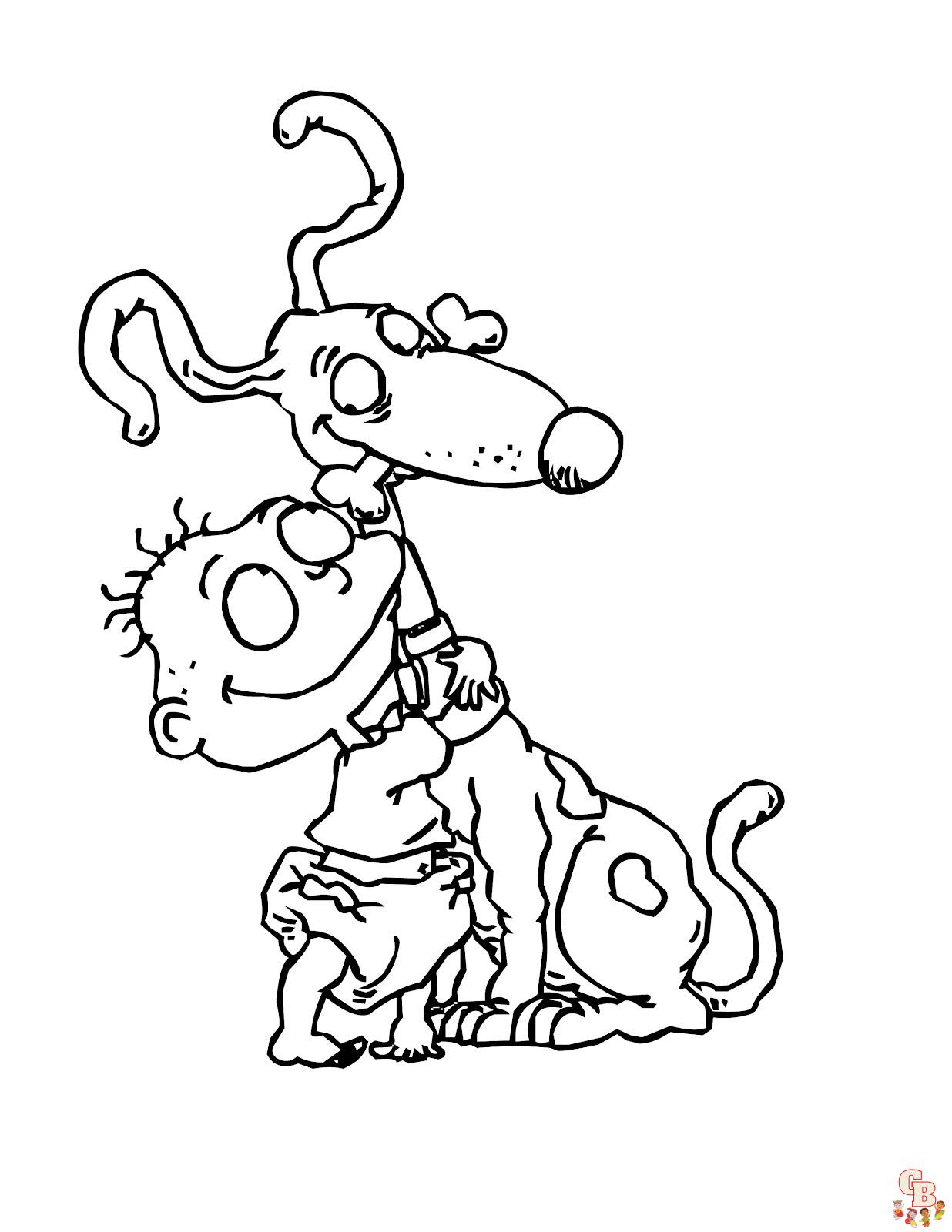 Rugrats coloring pages