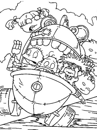 Rugrats coloring page