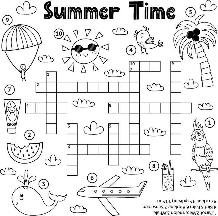 Crossword puzzles for kids fun free printable crossword puzzle coloring page activities for children printables seconds mom free printable crossword puzzles printable crossword puzzles crossword puzzles