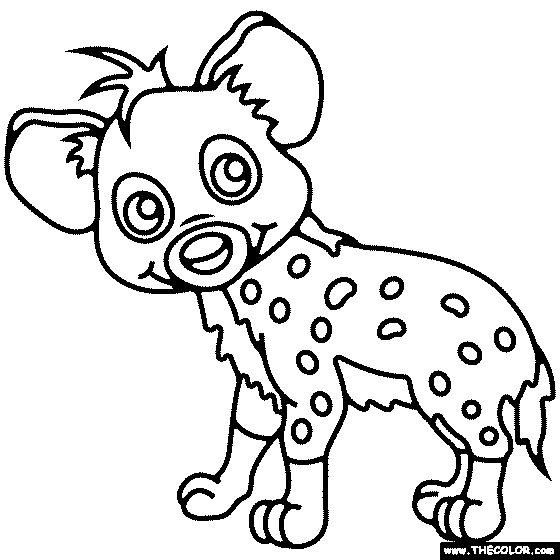 Safari anials online coloring pages