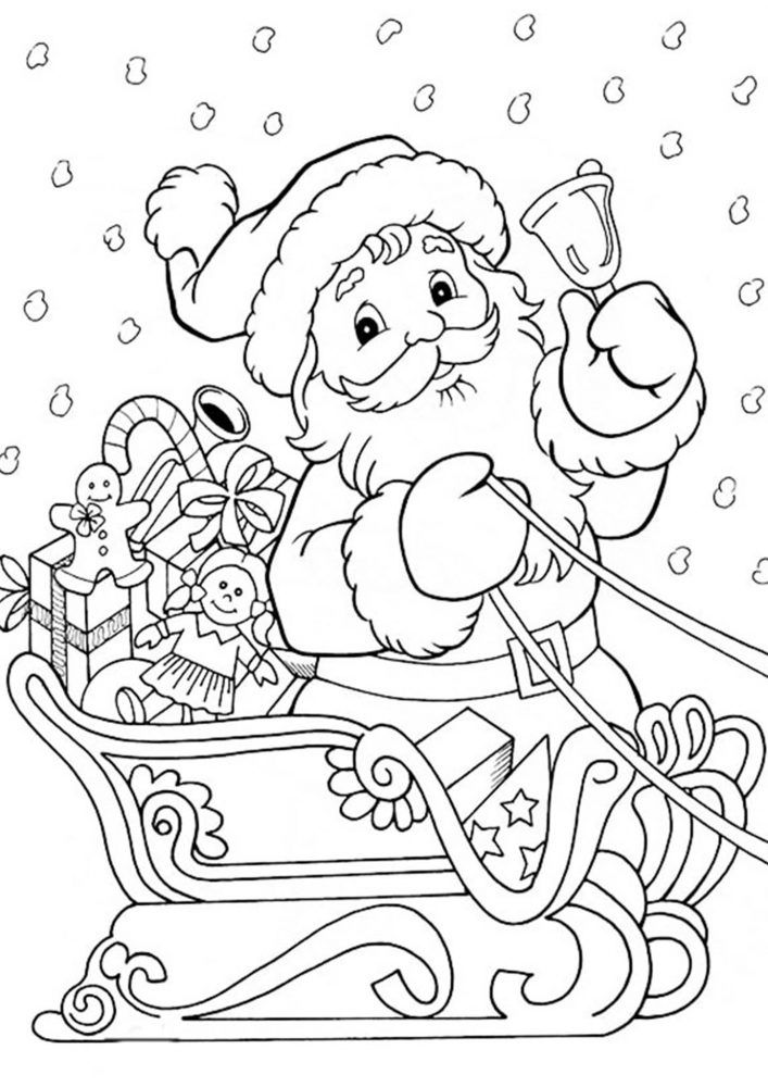 Free printable santa coloring pages for kids santa coloring pages christmas coloring books printable christmas coloring pages