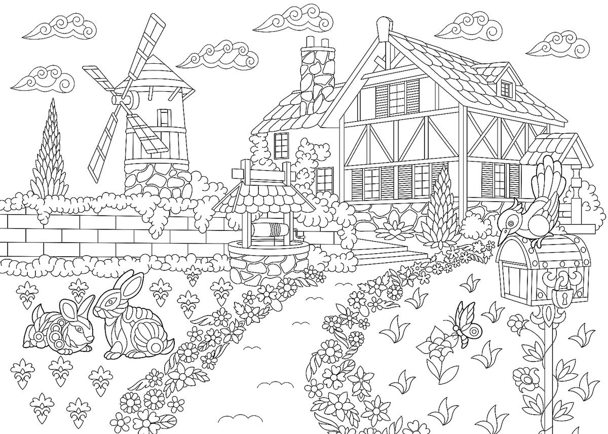 Travel coloring pages free printable coloring pages of scenic places youd want to escape to printables mom