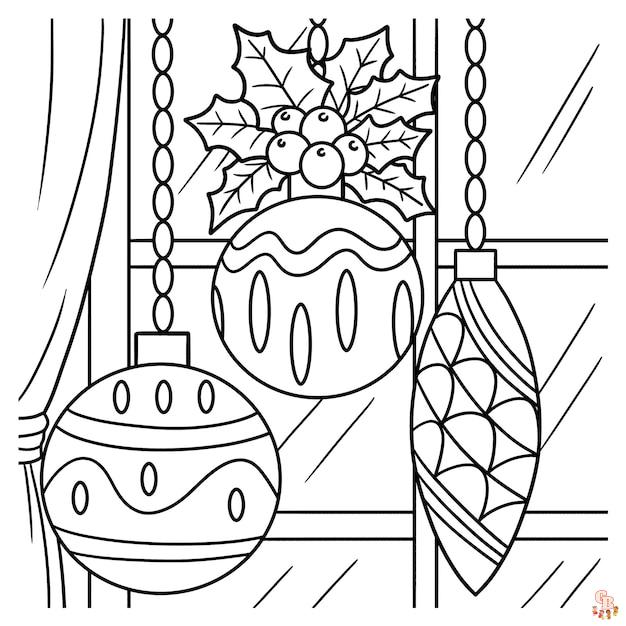 Get festive with december coloring pages for kids