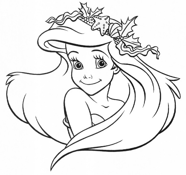 Little mermaid coloring pages ariel coloring pages