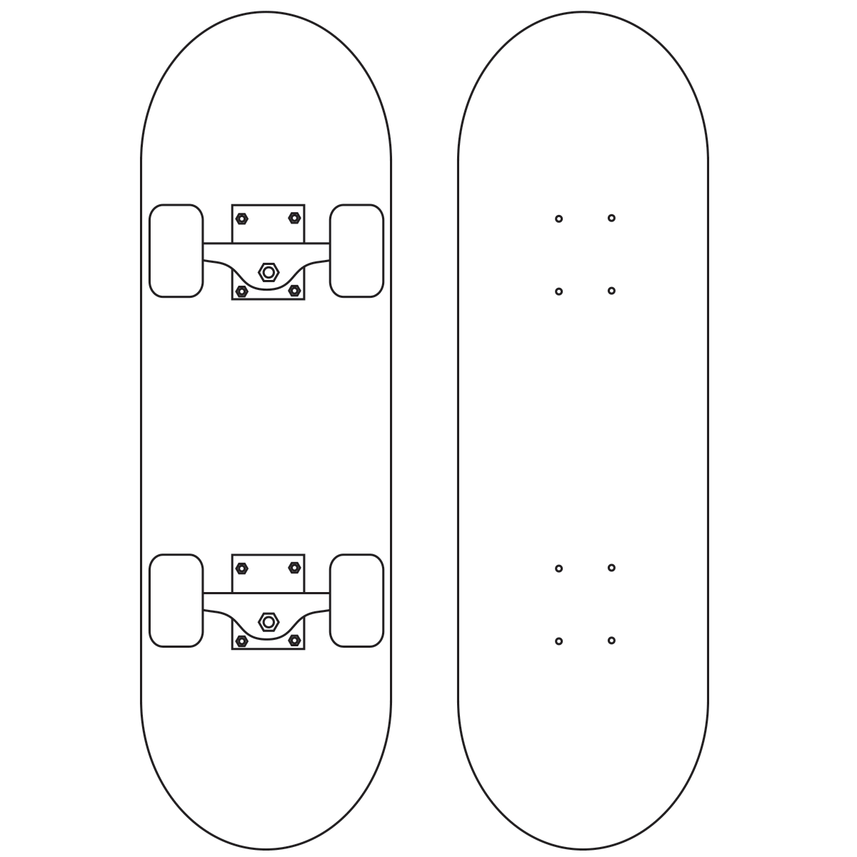 Skateboard coloring page free â