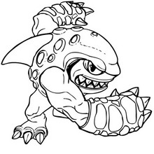 Skylanders spyros adventure coloring pages