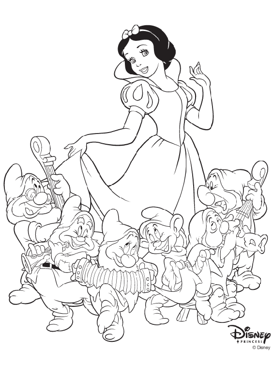 Disney princess snow white