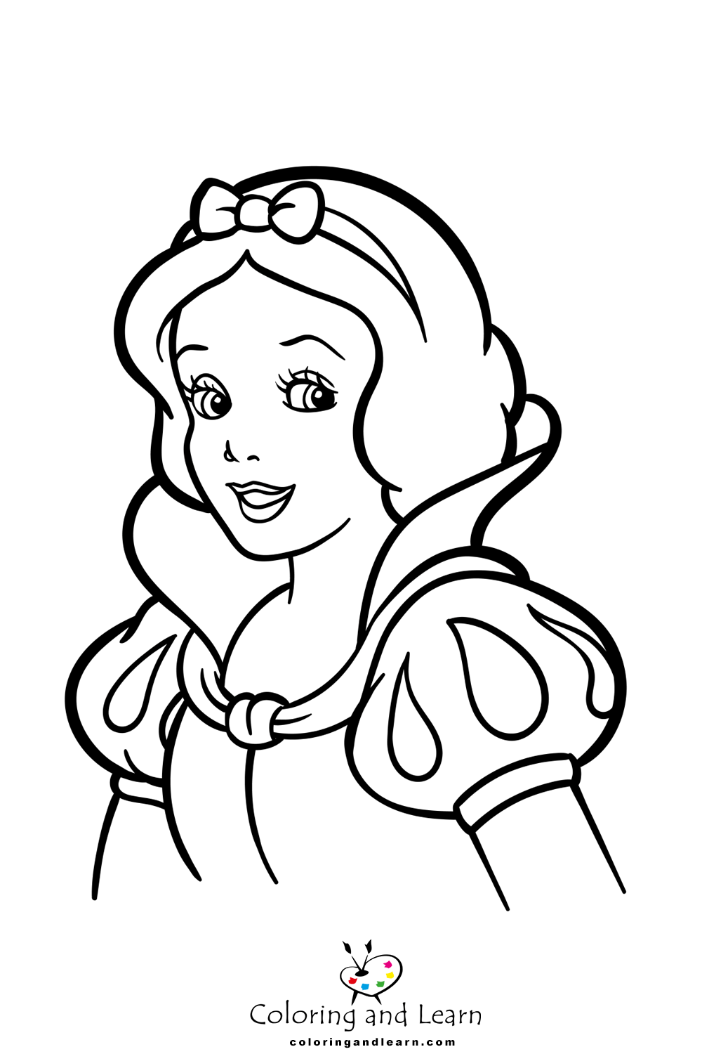 Snow white coloring pages