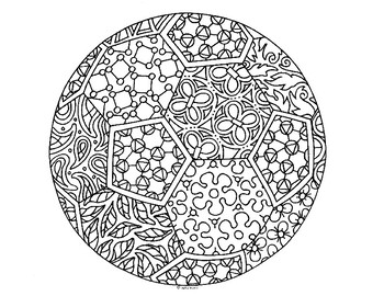 Soccer ball zentangle coloring page by pamela kennedy tpt