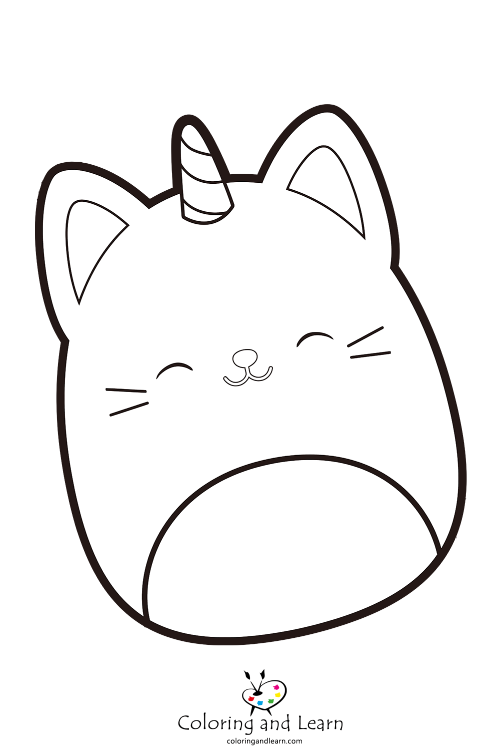 Squishmallows coloring pages rsquishmallow