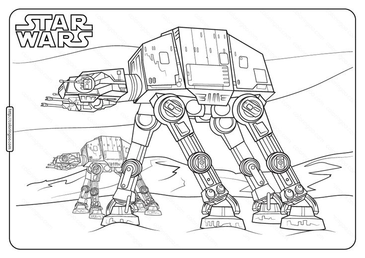 Printable star wars at at coloring pages star wars coloring book star wars coloring sheet star wars drawings