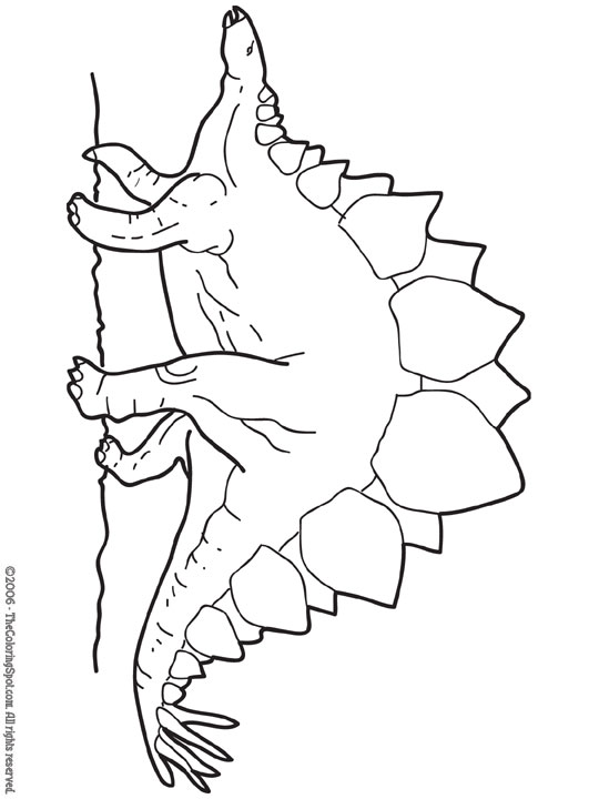 Stegosaurus coloring page audio stories for kids free coloring pages colouring printables