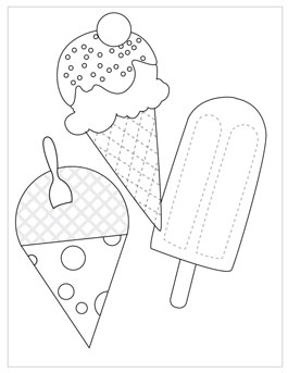 Free printable summer coloring pages inspiration