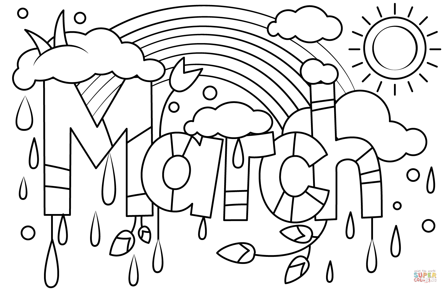 March coloring page free printable coloring pages