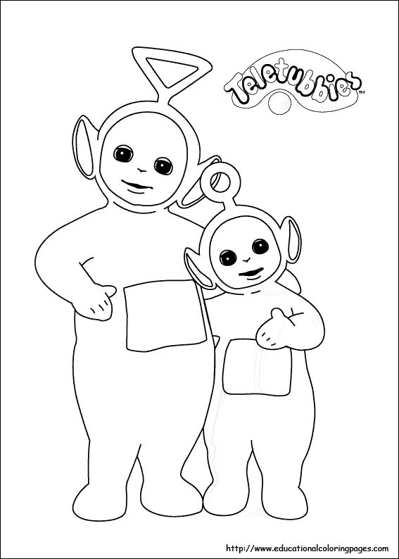 Teletubbies coloring pictures