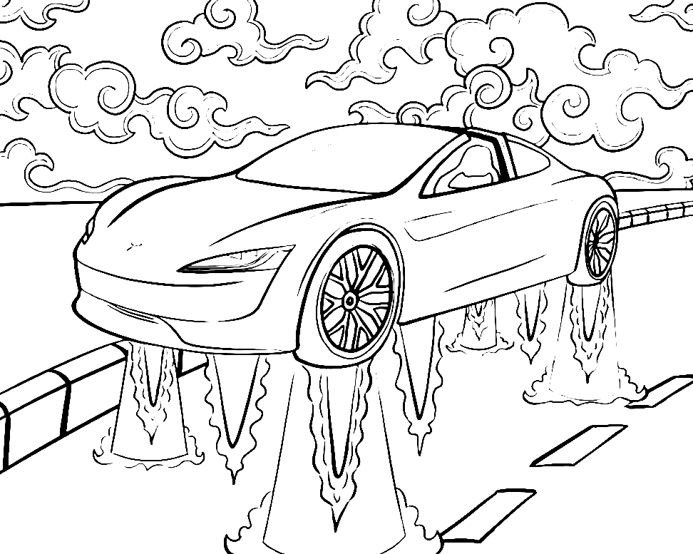 Tesla coloring pages printable for free download