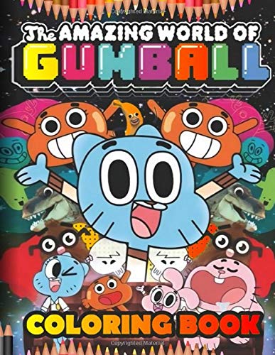 Buy the amazing world of gumball loring book great starter book for chdren with fun easy and relaxing loring pages online at israel